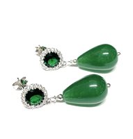 Orecchini Stocco Gioielli Donna in Argento Cristallo ORA 300 - ORA 300